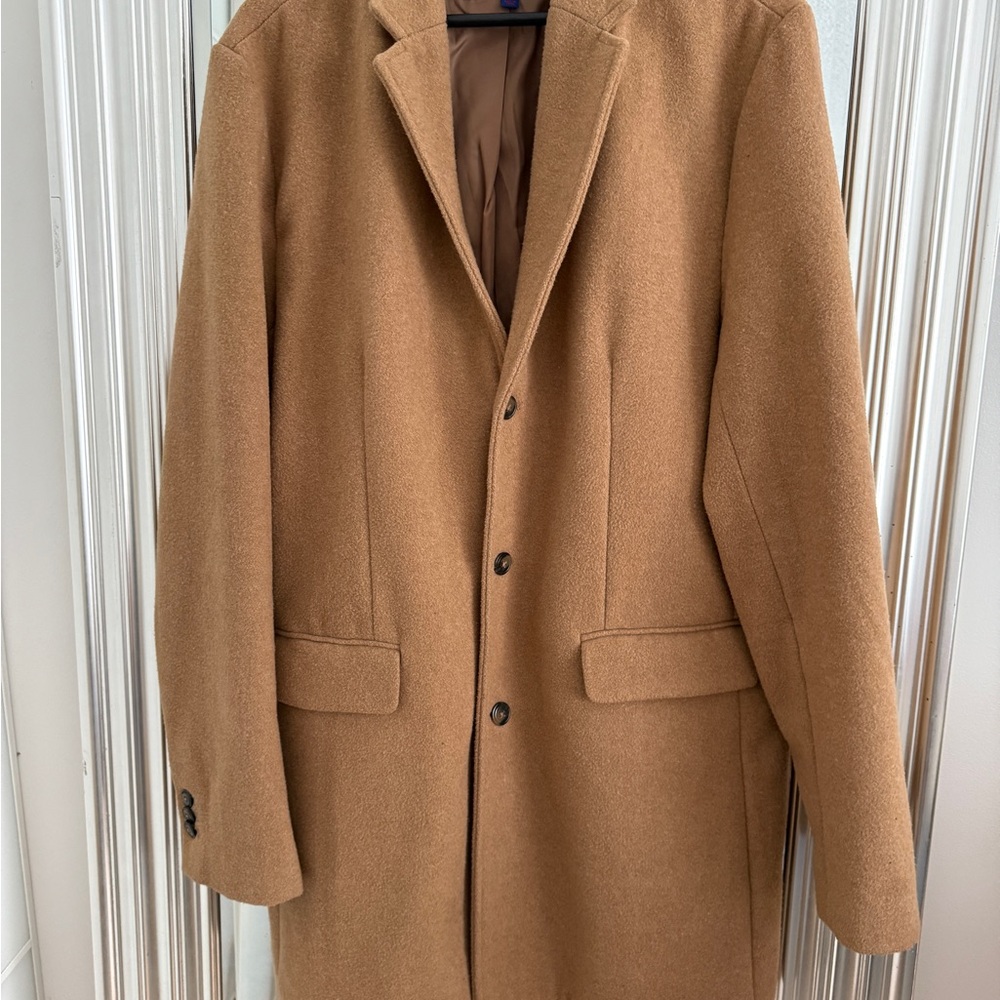 Aeropostale Men's Brown Trench Coat L